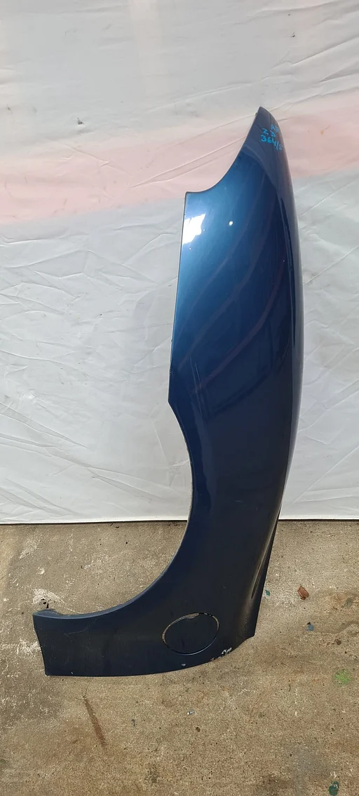 Widebody achterscherm Rechts achter Spatbord BMW Z3  Roadster Topasblau metallic 364/5
