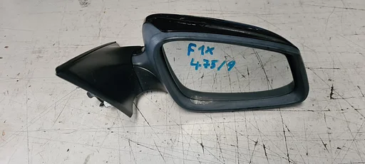 Buitenspiegel Rechts Bijrijderskant BMW 5 Serie F10 F11 Black sapphire metallic 475/9