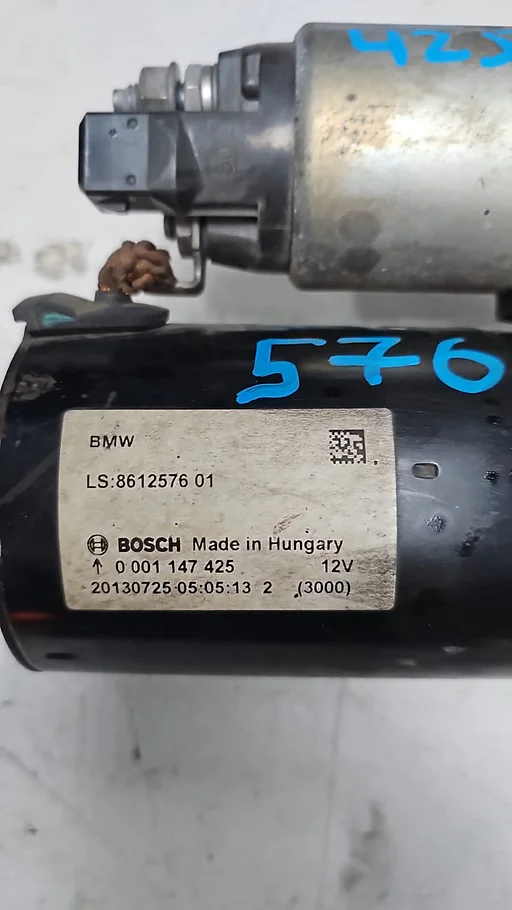 Startmotor BMW 1 / 2 / 3 / 4 / 5 / X1 / X3 / Z4 F serie N20 N55 7579155