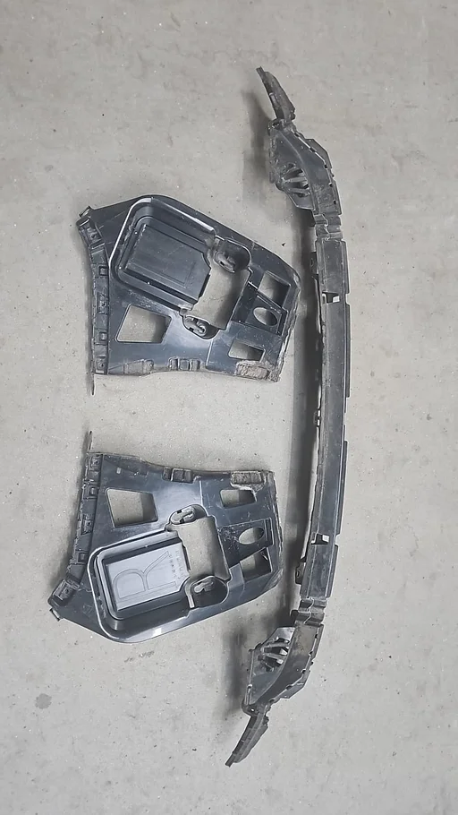 Achterbumper montageplaat set BMW 1 serie F20 F21