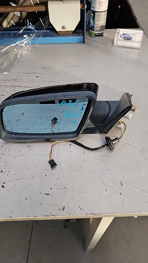 Buitenspiegel links BMW 5 serie E60 E61 LCi Monacoblauw A35 51167189573 7189573