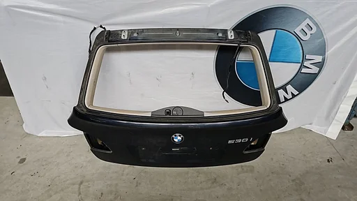 Achterklep kofferklep BMW 5 Serie E61 + LCi Monacoblau metallic A35 / Spacegrau met. A52 41627130799 7130799