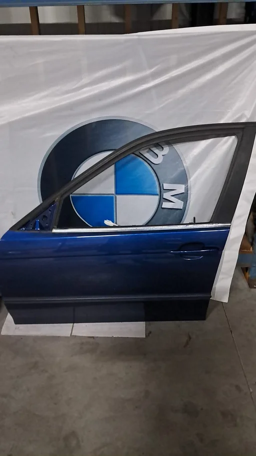 Deur Portier linksvoor BMW 3 serie E46 Sedan Touring Mysticblau met. A07 41517034151 7034151