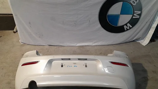 Achterbumper BMW 1 serie F20 F21 LCi Kleurcode: Mineralweiss A96