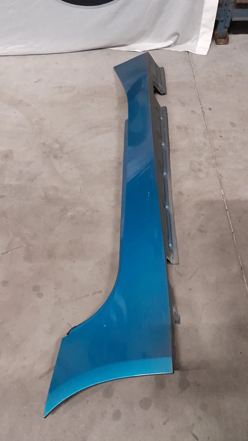 Sideskirt zijskirt dorpel rechts BMW Z4 E85 Maladivenblauw II met. A15 51717068854 7068854