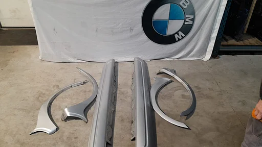 M sideskirts zijskirts dorpellijsten set BMW X3 serie E83 5177341540351773415404