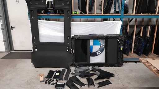 Panoramadak + zwarte hemel BMW X3 F25 54107293456 7293456