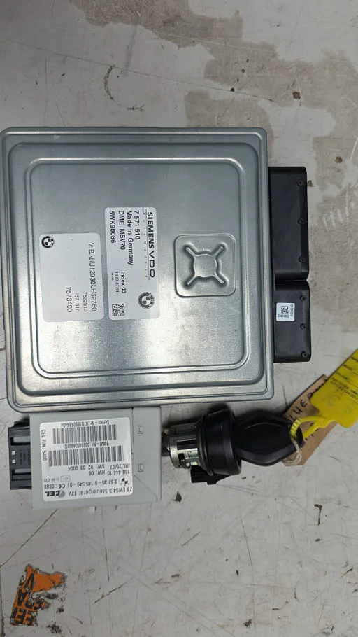 Startset EWS Contactslot + ECU N52 BMW Z4 serie E85 2.5i 61359145349 9145349 12147571510 7571510