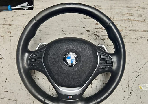 M Sportstuur multifunctioneel leder stuurwiel met flippers BMW 1 / 2 / 3 / 4 serie F2x F3x +LCI 32306863343 6863343
