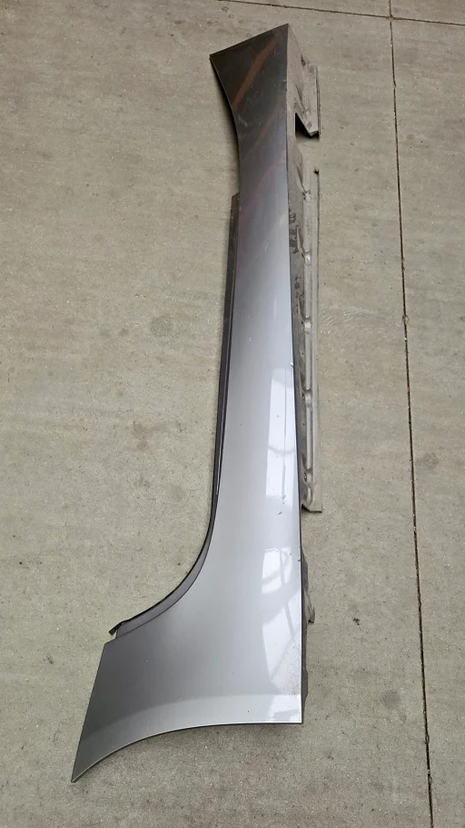 Sideskirt zijskirt dorpel rechts BMW Z4 E85 E86 Sterlinggrau 472 51717068854 7068854