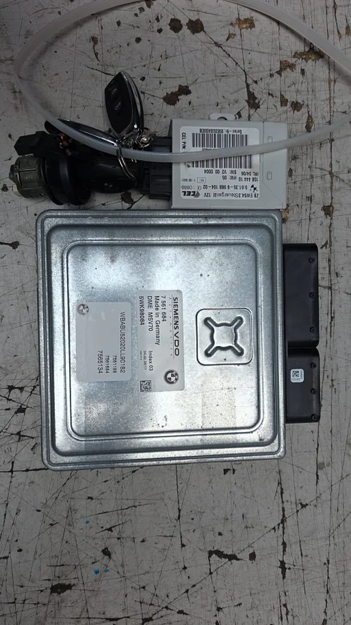 Startset EWS Contactslot + ECU Siemens N52 3.0 BMW Z4 serie E85 61356988104 6988104 12147561684 7561684