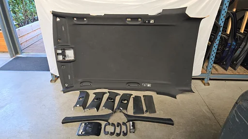 Dakhemel Hemelbekleding antraciet zwart BMW X5 E70 + LCI 51448037340 8037340