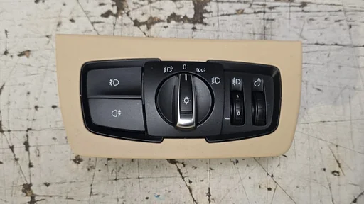Lichtschakelaar beige BMW 1 / 3 / 4 serie F20 F21 F30 F31 + LCI F32 F33 F36 61319265305 9265305