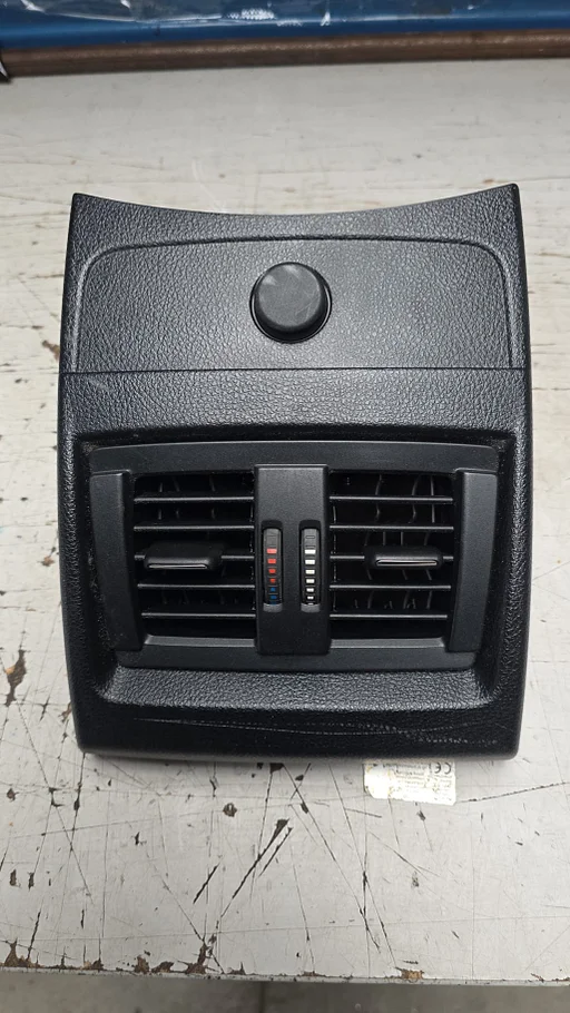 Achterste ventilatierooster luchtrooster middenconsole zwart BMW 1 serie F20 + LCI 64229207330 9207330