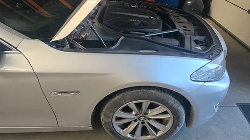 Voorscherm Spatbord rechtsvoor BMW 5 serie F10 F11 + LCI Titansilber 354 41357248660 7248660 41355A03262 5A03262