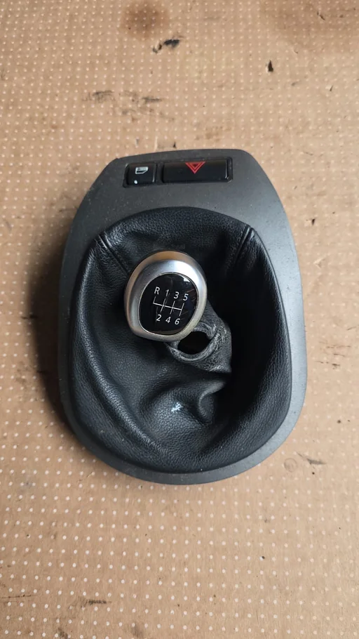 Versnellingspook pook schakelpook 6 bak incl. leren hoes BMW Z4 E85 25117523204 7523204