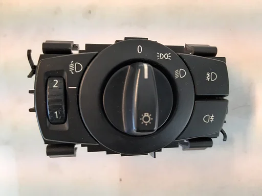 Lichtschakelaar zwart BMW 1 /3 serie E82 E87 E88 E90 E91 E92 E93 X1 E84 61316932794 6932794