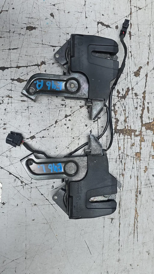 Cabrio afdekplat dak deksel sloten set BMW E46 Cabrio 51258248313 8248313 51258248314 8248314