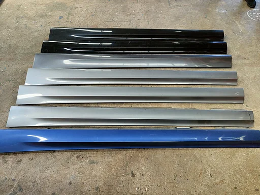 sideskirts zijskirts dorpellijst links BMW 3 serie E90 E91 LCi  7202651