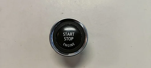 Startstop schakelaar / knop chroom BMW 3-Serie E92 E93 9146356
