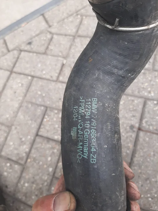 Bmw e87 n47 inlaat pijp 7791663