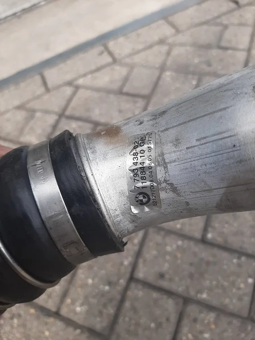 Bmw inlaat pijp 7793438