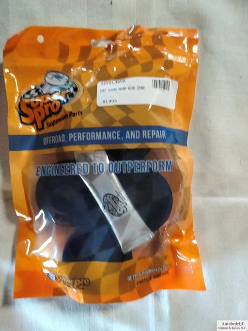 Bush Set, rear spring shackle, polyurethane AHA7182SPK