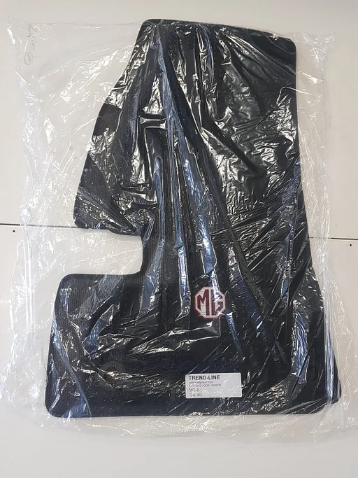 Mattenset voor 2 stuks MG A MGA 1955 1962 zwart stof
