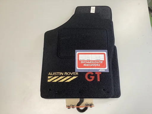 Mattenset complete set 4 stuks Austin metro GT zwart stof Z-185 G