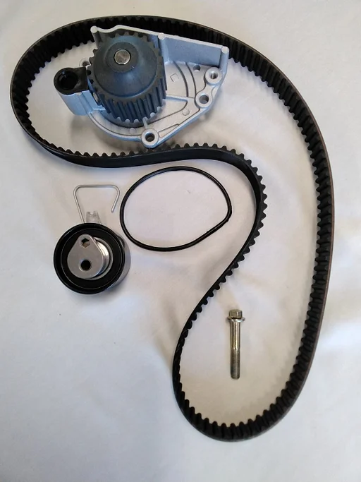 Distributieset MG Rover. 4 cilinder. Riem, automatische spanrol en waterpomp. ZUA001521