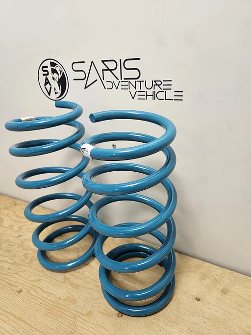 Verzwaarde verhoogde schroefveer set achterzijde Freelander 99-06