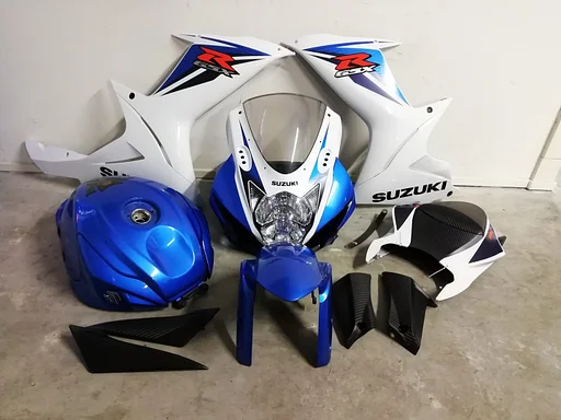 Kappenset / kuipset + tank Suzuki GSX-R 600 L1 L2 L3 L4 L5 L6 L7 2011 t/m 2017 kuip 2 kappen topkuip