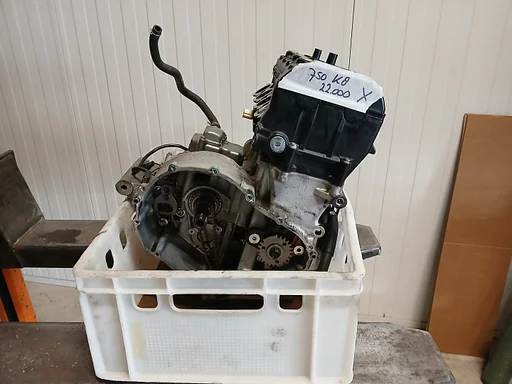 Motorblok cilinderkop Suzuki GSX-R 750 K8 - K9 - L0 2008 t/m 2010 engine GSXR