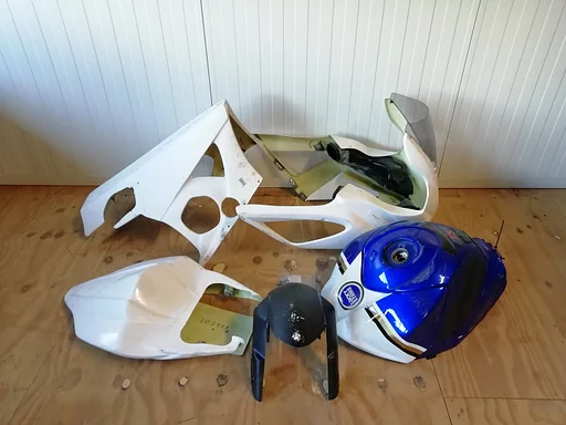 Circuitkuip + tank Suzuki GSX-R1000 K7 - K8 2007 t/m 2008 kuipset GSXR
