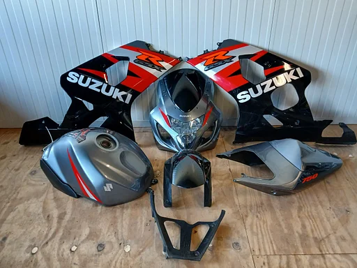 Kappenset + tank Suzuki GSX-R 600 750 K4 - K5 2004 t/m 2005 GSXR kuipset