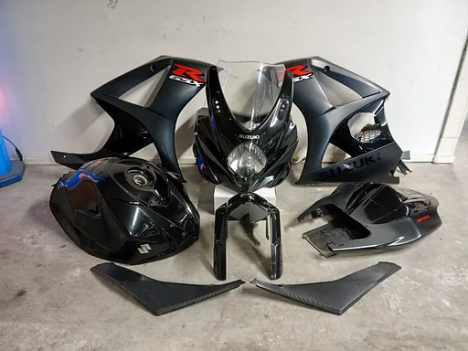 Kappenset / kuipset + tank Suzuki GSX-R GSXR 1000 K7 - K8 2007 t/m 2008