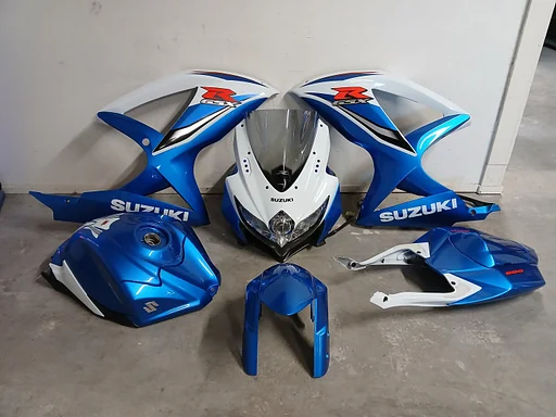 Kappenset / kuipset + tank Suzuki GSX-R 600 K8 K9 L0 2008 t/m 2010 kuip kappen topkuip