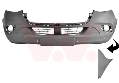 Voorbumper Mercedes Sprinter W907/W910 A9078858300