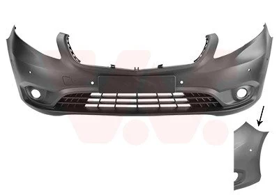 Voorbumper Mercedes-Benz Vito W447 A 4478859925 9999
