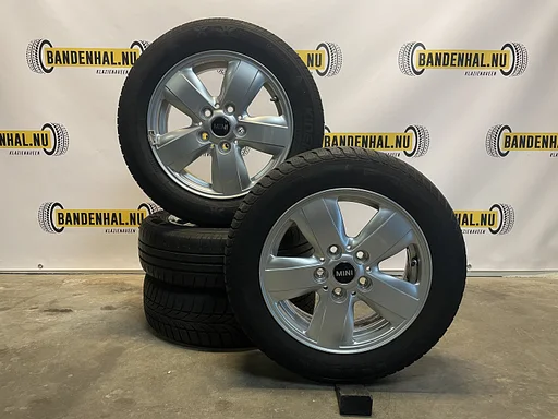 MINI velgenset 2x zomer 2x allseason 175/65R15 5x112 15 inch