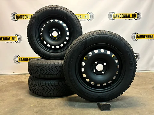 VW Up Skoda Citgo Seat Mii velgenset staal winter Semperit 165/70R14 4x100 14 inch