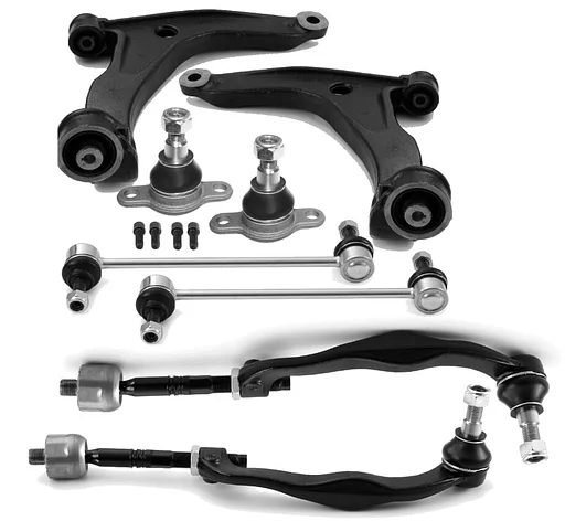 VW Multivan T6 draagarm VW Transporter T6 draagarmen fuseekogels spoorstang stuurkogel stabilisatorstang