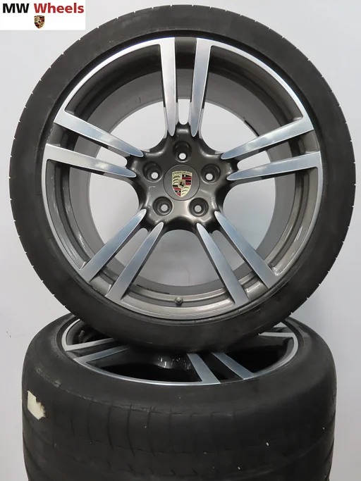 Porsche Cayenne Turbo II 21 inch velgen met zomerbanden