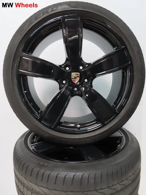 Originele Porsche Cayenne Coupe 22 inch velgen zomerbanden