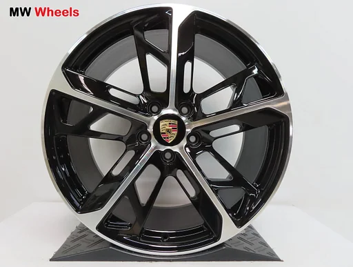 Porsche Taycan 21 inch Origineel velgen Cross Turismo black