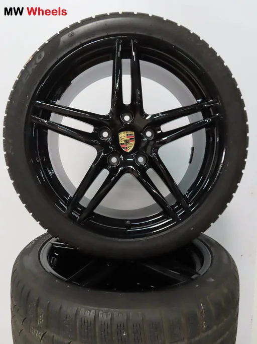 Porsche 19 inch velgen 911 991 MKII 2 en 2 S winterbanden