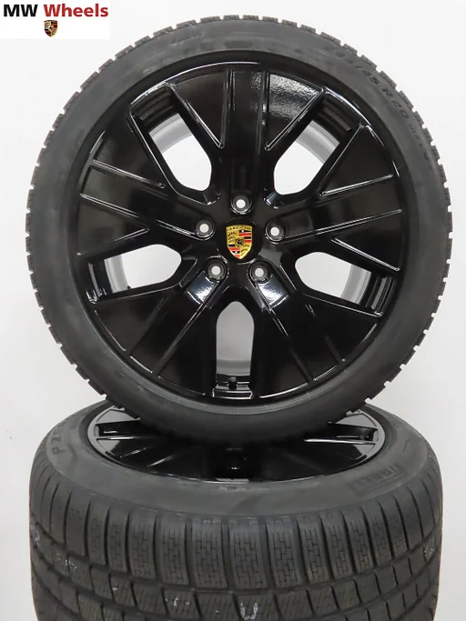 Originele Porsche Taycan 20 inch velgen nieuwe winterbanden