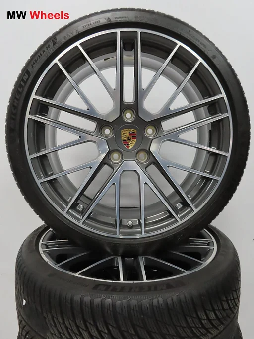 Porsche originele 21 inch velgen 911 992 Turbo winterbanden