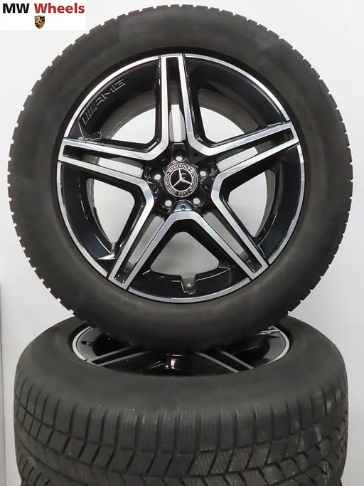 Mercedes GLE W167 AMG 20 inch velgen met winterbanden DEMO