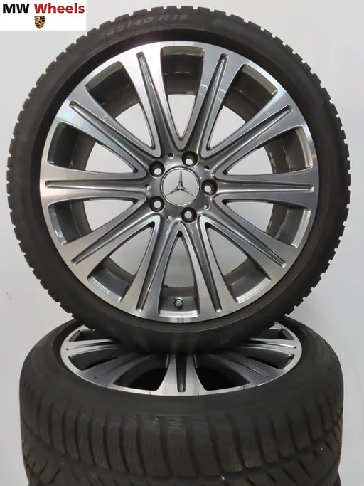 Originele Mercedes E Klasse W213 19 inch velgen winterbanden
